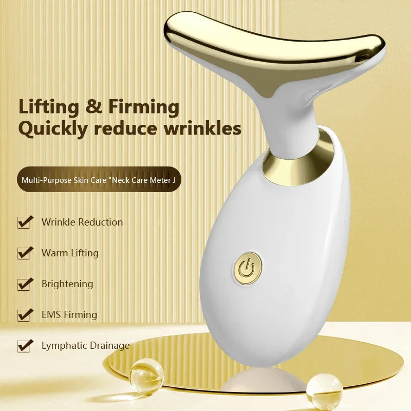 Ultimate facial lifting device, Firms and rejuvenates the skin.