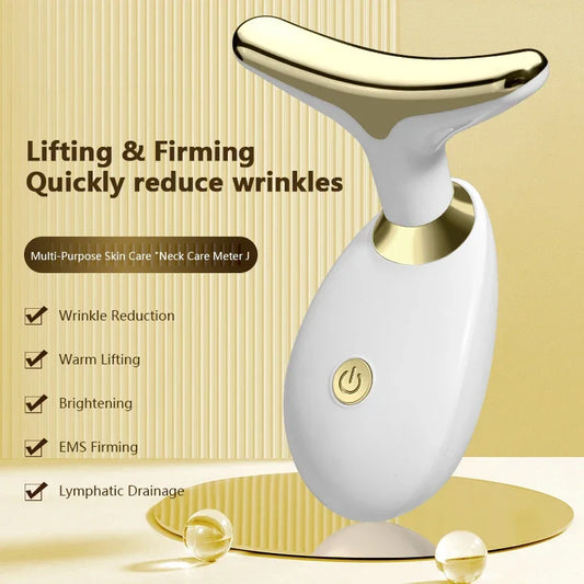 Ultimate facial lifting device, Firms and rejuvenates the skin.